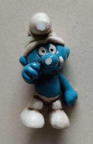 Figurine schtroumpf triste qui - schtroumpf,