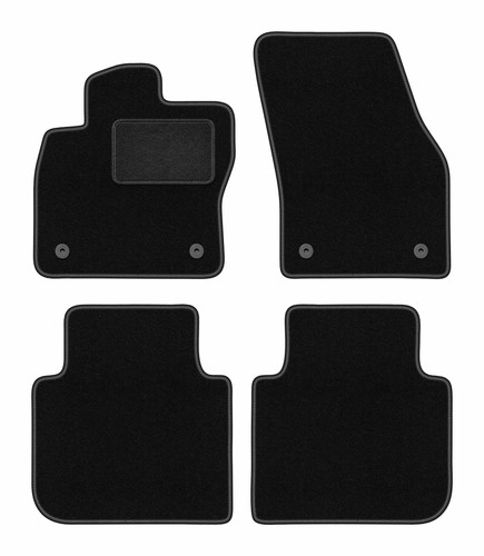 Tapis sol velours noir - tapis,