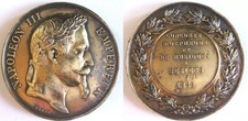 Médaille en Argent Vermeil