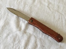 Ancien Couteau de poche pliant lame 7cm + tire bouchon REYT Montluçon