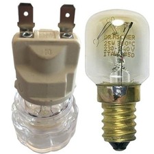 Porte-lampe - Ampoule BJB 77.220 DR. Fischer 25W 300oC, four TEKA HSC-635