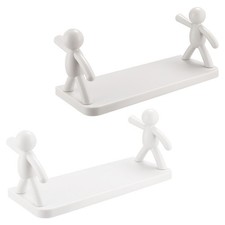  2 Pcs Etagere Murale Salle De