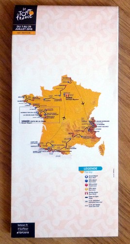 Cyclisme grande carte - -,