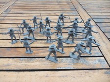 LOT 20 SOLDATS SUDISTES TIMPO 1/32