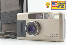 TOUT fonctionne [NEUF avec étui] Contax T2 D Titan Silver 35mm Point &...