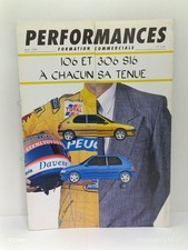 Brochure De Concession Performances Peugeot 106 S16 306 S16 Août 1996 N°216