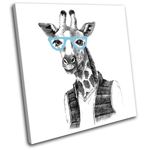 Hipster animals giraffe - hipster,