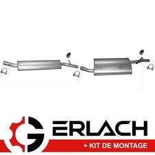 Echappement silencieux pour