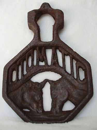 Ancienne palette abreuvoir - ancienne, /