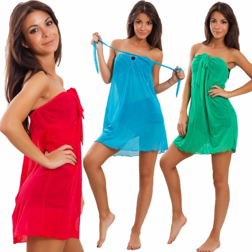 Robe plage femme mini pareo - femme,