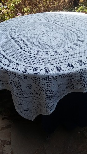 Nappe rectangulaire blanche - nappe,