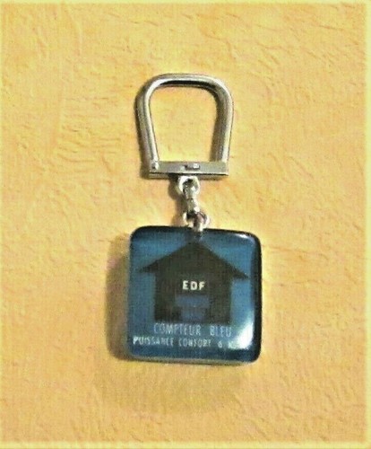 Porte clefs ancien edf - *,