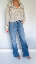 Blouse à manches bouffantes