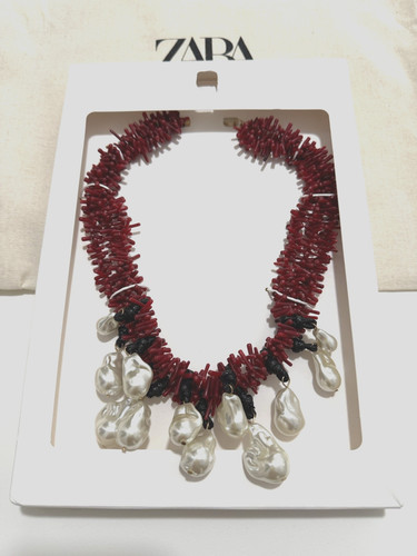 Collier femme zara 2025 perles - femme,