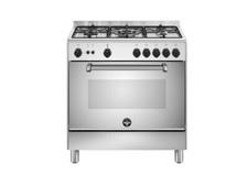 La Germania Amn855gxv/24 Cuisine 80X50CM 5 Feux Four A Gaz Inox Cl.a