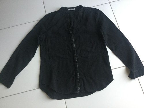 Chemisier chemise noir pull - /chemise, noir-