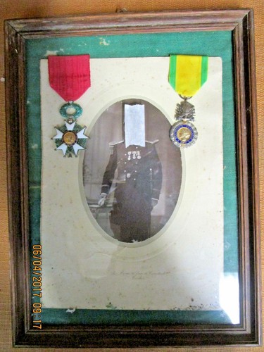 Cadre avec medaille legion - cadre,