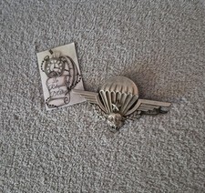 Insigne brevet parachutiste Zaire Delsart et Cie