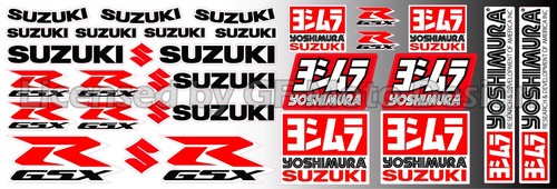 Suzuki gsxr autocollants - suzuki,
