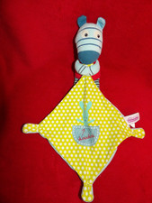 Doudou Peluche Pommette Zèbre