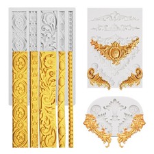 Moule Pate a Sucre 3 pièces