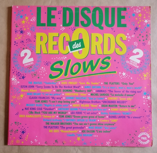 Disque des records slows - -,
