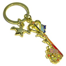 Kingdom Hearts Destiny's Embrace Ichiban Kuji Keyblade Charm Collection Linki...
