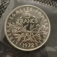 5 FRANCS SEMEUSE 1972 FDC