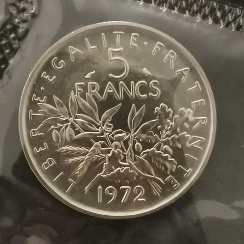 Francs semeuse 1972 - 1972, fdc