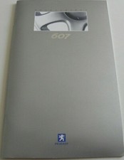 Brochure PEUGEOT 607 accessoires de 01 / 2000