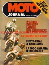 MOTO JOURNAL  333 SANGLAS 500