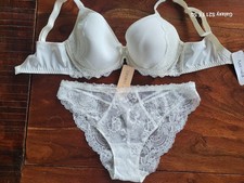 LISE CHARMEL antinea soutien gorge 90E+slip 3 Neuf avec étiquette valeur 190e