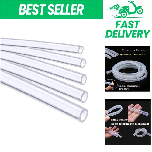 Tube silicone transparent - , mm