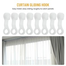 Rideau crochet coulissant