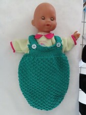 DERNIER vetement pour poupée ancienne , moderne 30/36 cm - turbulette,gigoteuse 