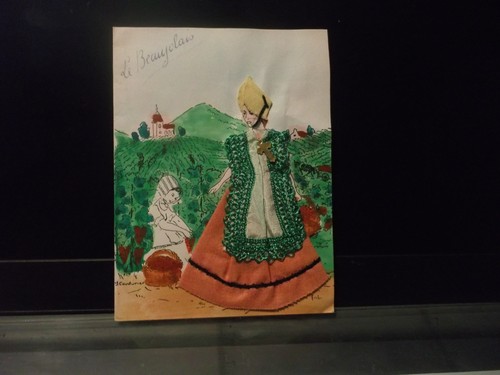Carte postale brodée - carte,