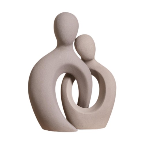 Couple sculpture personnage