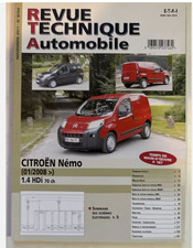 REVUE TECHNIQUE CITROEN NEMO 1.4 HDi 70 Ch DIESEL  01 / 2008