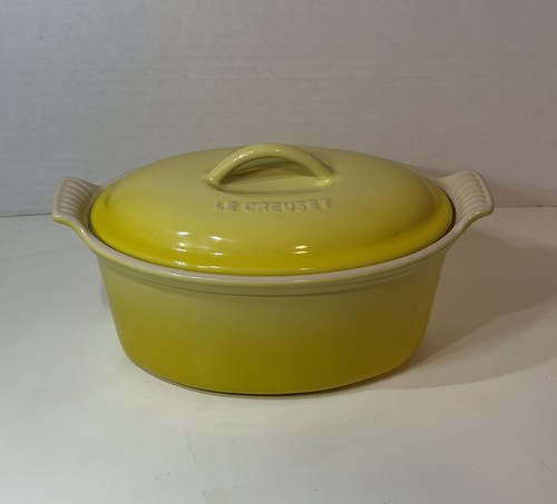 Creuset qt yellow oval - creuset,