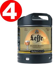 4X Leffe Blonde De Belgique