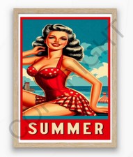 Affiche pin up vintage - pin-up,