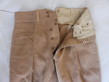 WW2 / PANTALON CULOTTE MASTIC / TENUE CAMPAGNE OFFICIER ou ADJUDANT / ORIGINAL