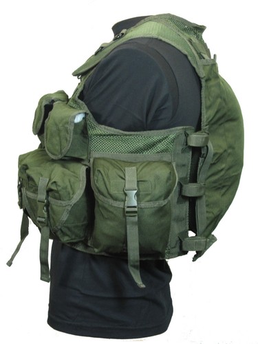 Poche vert olive tactique - 9,
