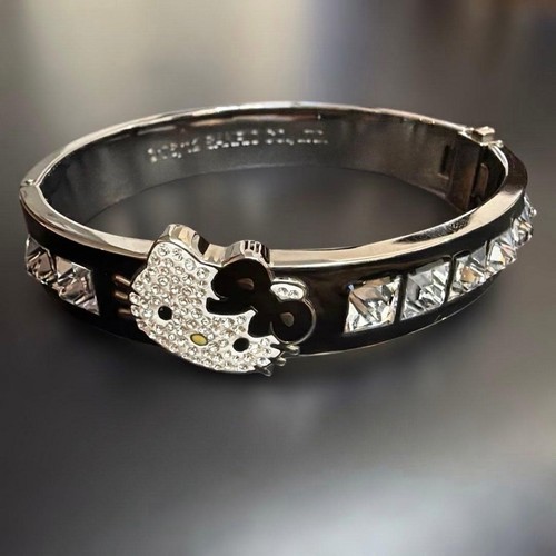 Bracelet cuir clous - bracelet, en