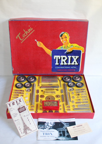 Ancien jouet coffret - , techni