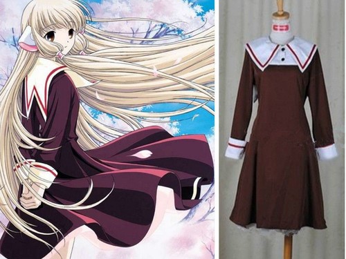 Hot red and white chii - chii, dress