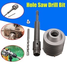 SDS Plus Adaptateur 65mm Scie-cloche Trou Perceuse Foret Béton Ciment Pierre Mur