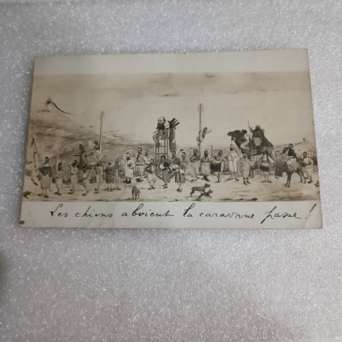 Ancienne cpa les chiens - ,
