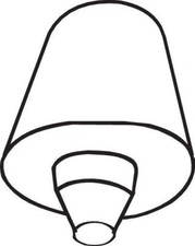 BOSAL 255-808 Silent-bloc caoutchouc pot d'échappement volkswagen golf jetta