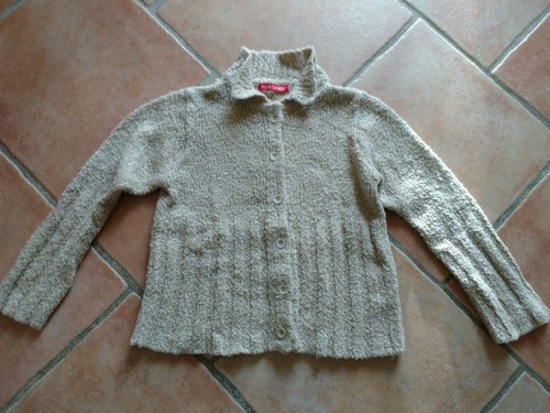 Gilet tricot beige mini - beige,